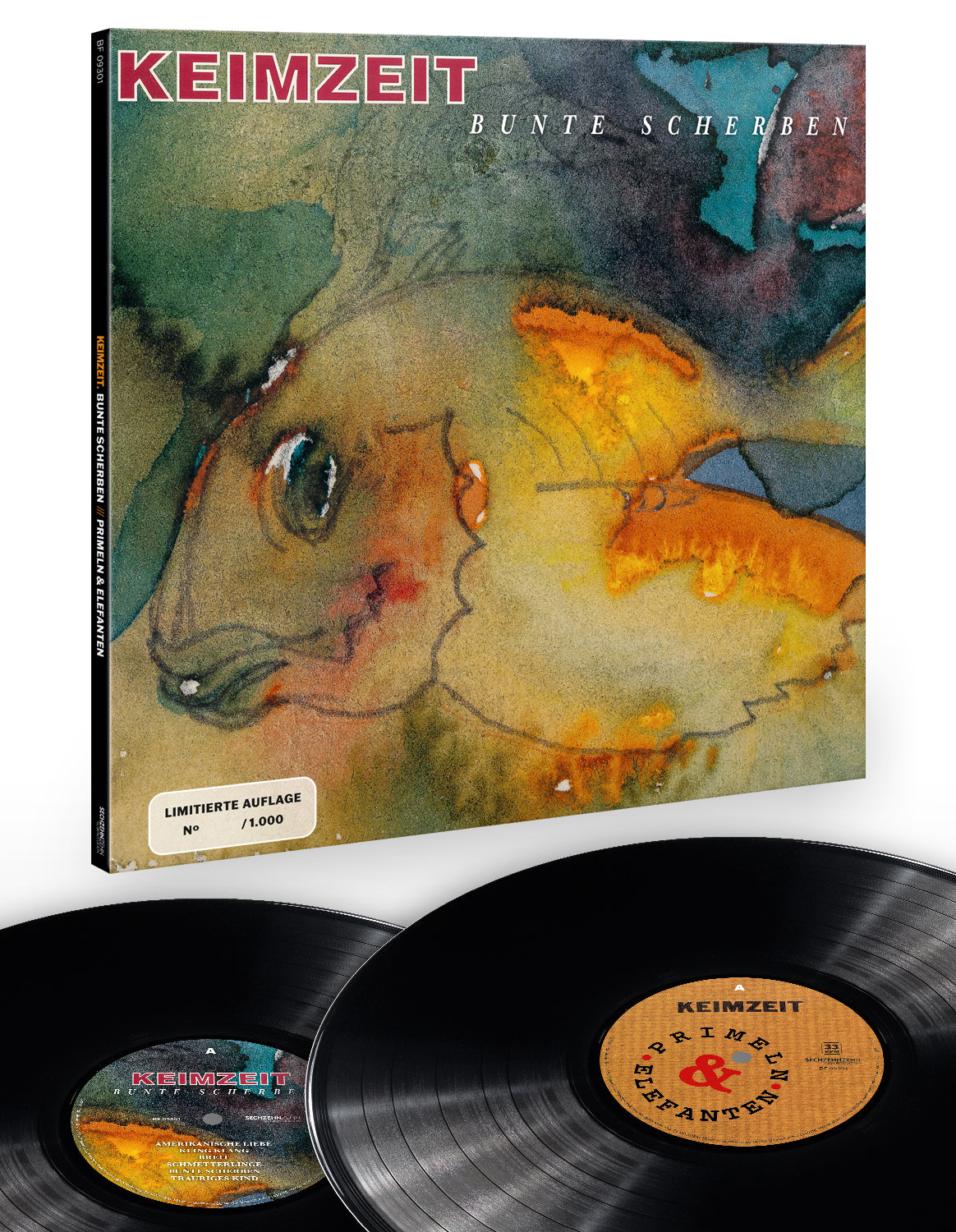 KEIMZEIT - Bunte Scherben / Primeln & Elefanten - Doppel Vinyl