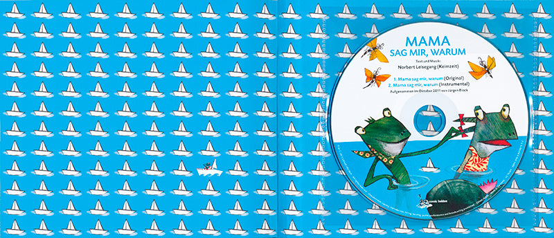 Norbert Leisegang (Keimzeit) - Buch mit CD - Mama sag mir, warum