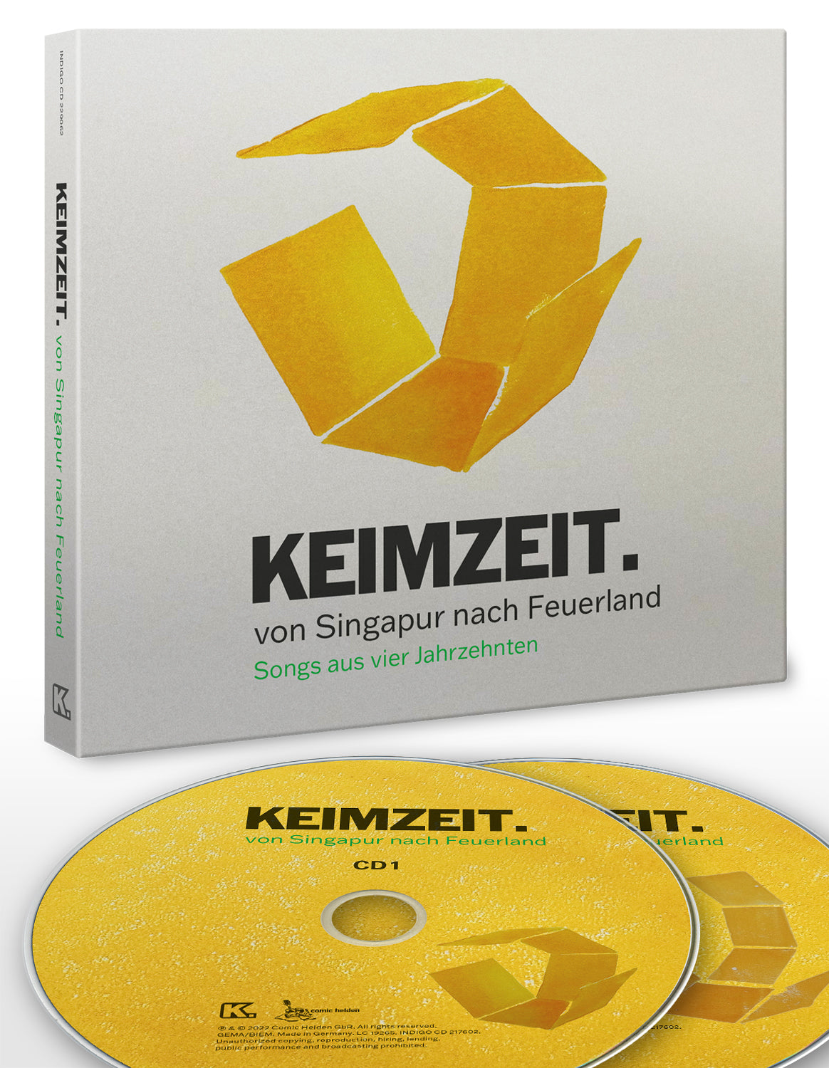 KEIMZEIT - Von Singapur nach Feuerland - Doppel CD - RAR